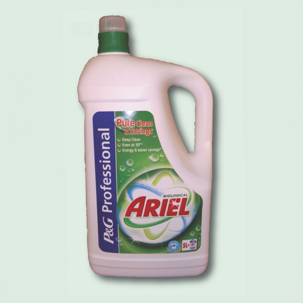 Ariel Raggs The Bubbles, Brushes & Wipers Company Ltd | ARIEL LAUNDRY LIQUID